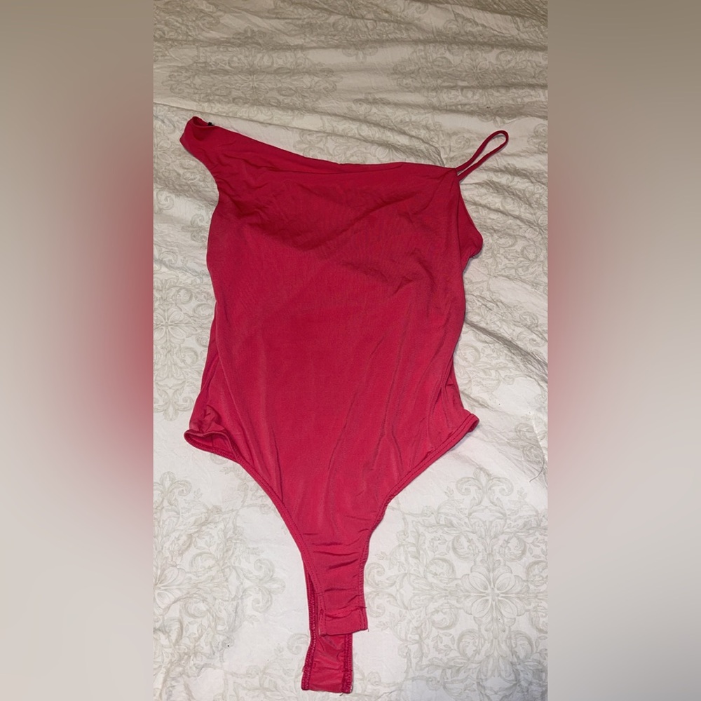 Pink bodysuit